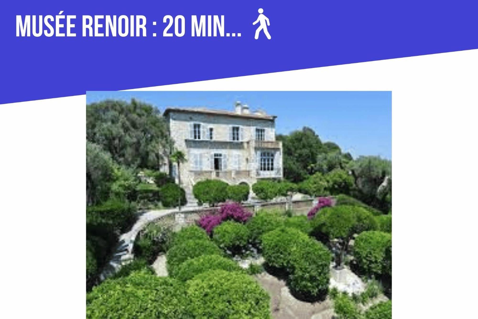 شقة Bed & Breakfast Les Hauts De Cagnes Vue Mer Et Montagne المظهر الخارجي الصورة